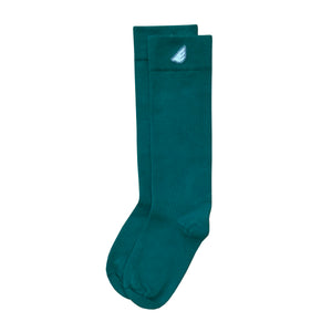 Premium Solids - Dark Green. American Made Dress Socks