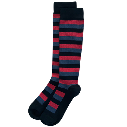 Black 3-pack of American Made 15-20mmHg OTC Compression Socks