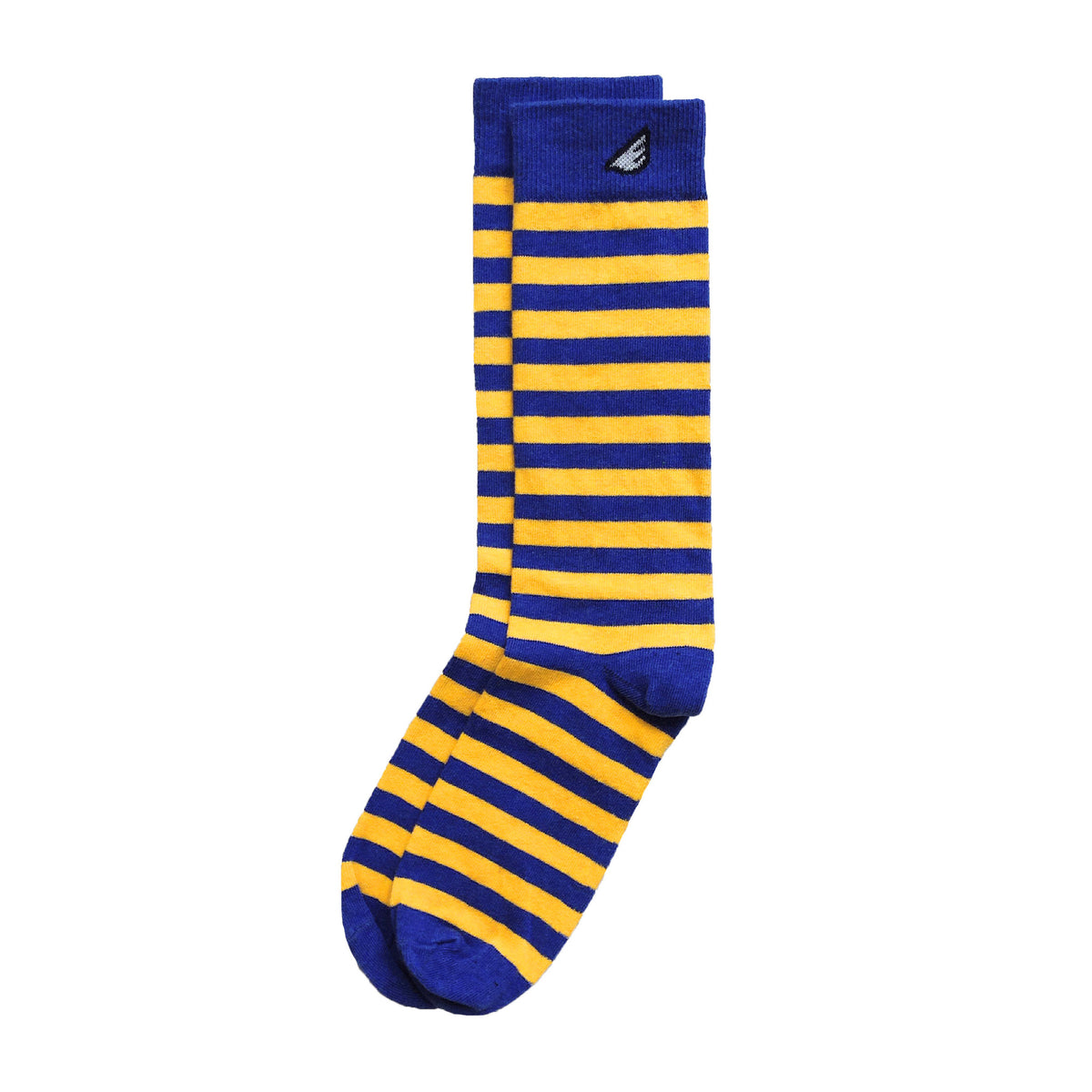 blue and yellow dress socks Men's Colorful Stripe Supima Cotton the raw materials ratio