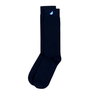 Premium Solids - Black. American Made Dress Socks