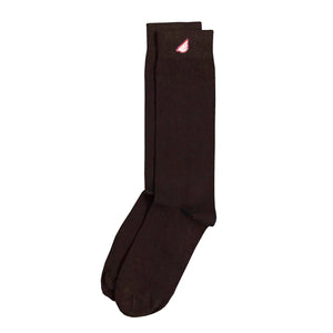 4-Pack Brown - Premium Solids. American Made Dress Sock Bundle