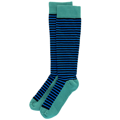 Black 3-pack of American Made 15-20mmHg OTC Compression Socks